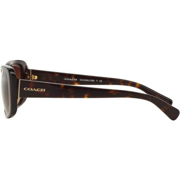 COACH Women\'s Hc 8168 Rectangular Sunglasses